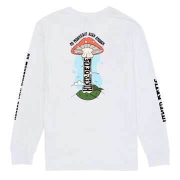Hikerdelic Mountain High LS T-Shirt White Hikerdelic