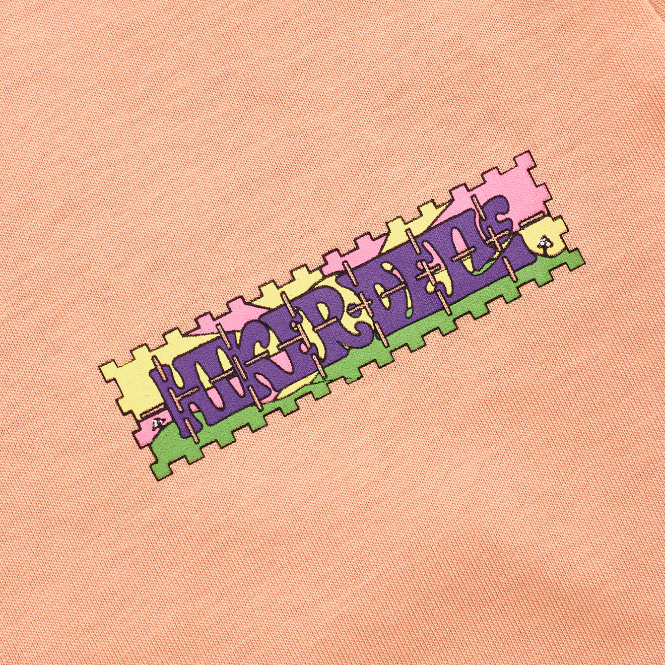 Hikerdelic Blotter T-Shirt Coral Hikerdelic