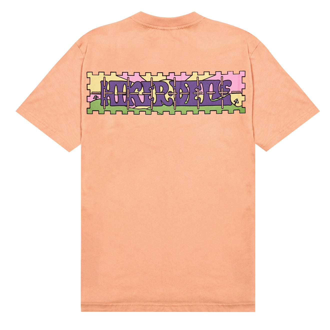 Hikerdelic Blotter T-Shirt Coral Hikerdelic