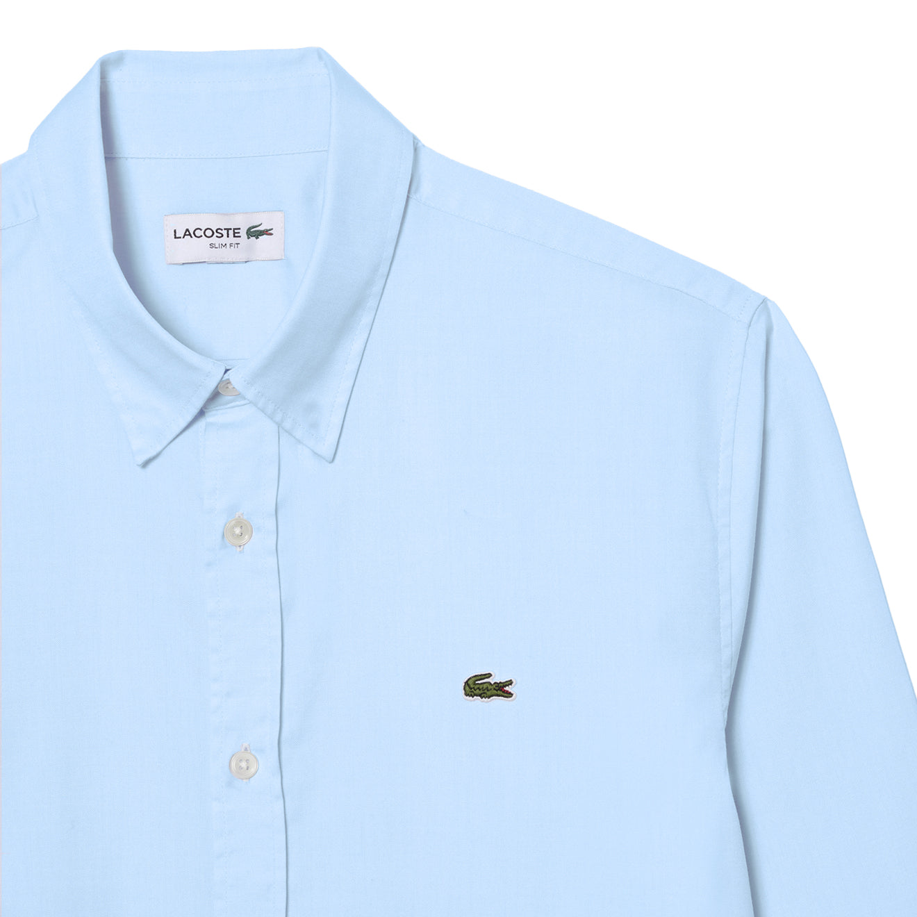 Lacoste L/S Cotton Shirt Bleu Ciel Lacoste
