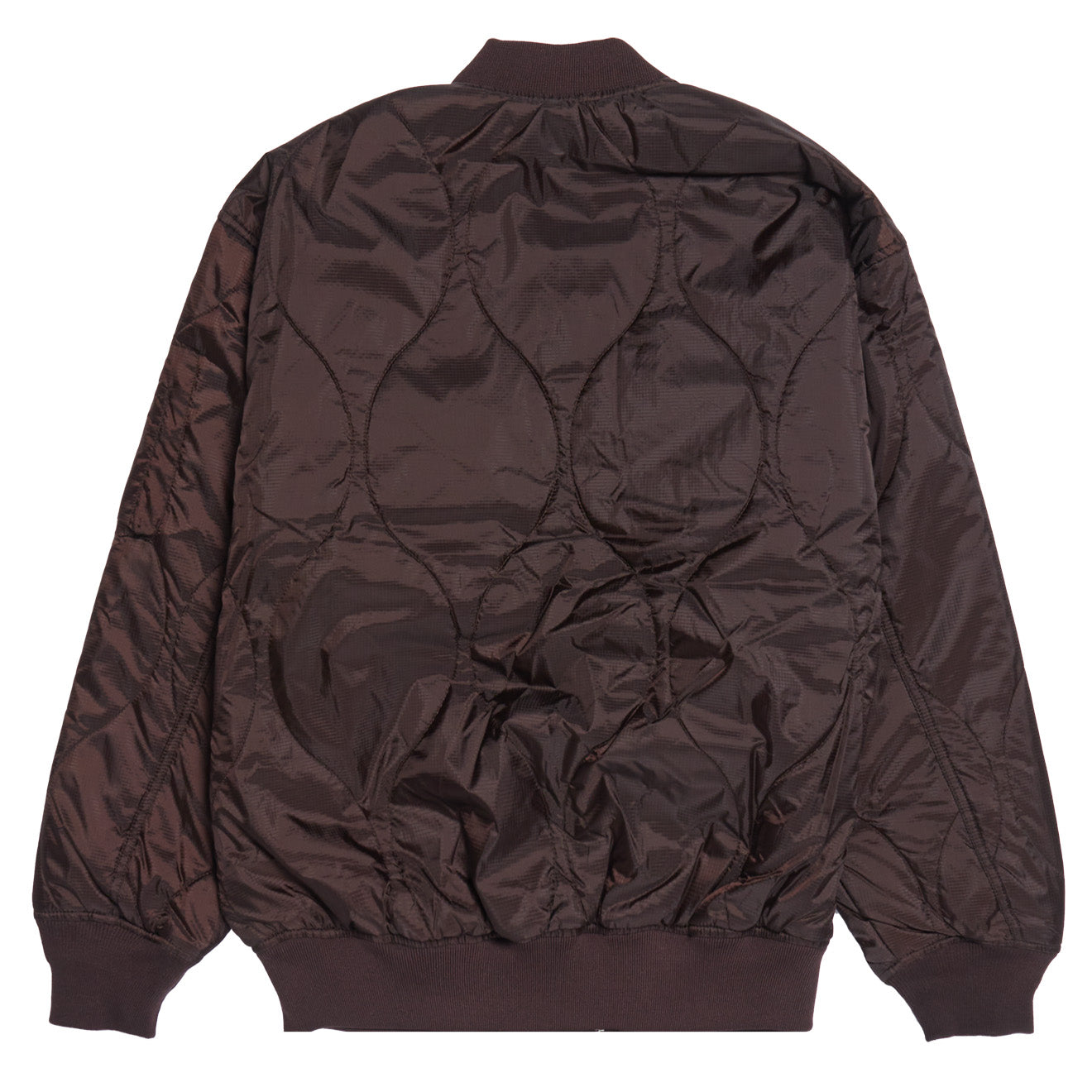 Obey Womens Daybreak MA-1 Bomber Java Brown Obey