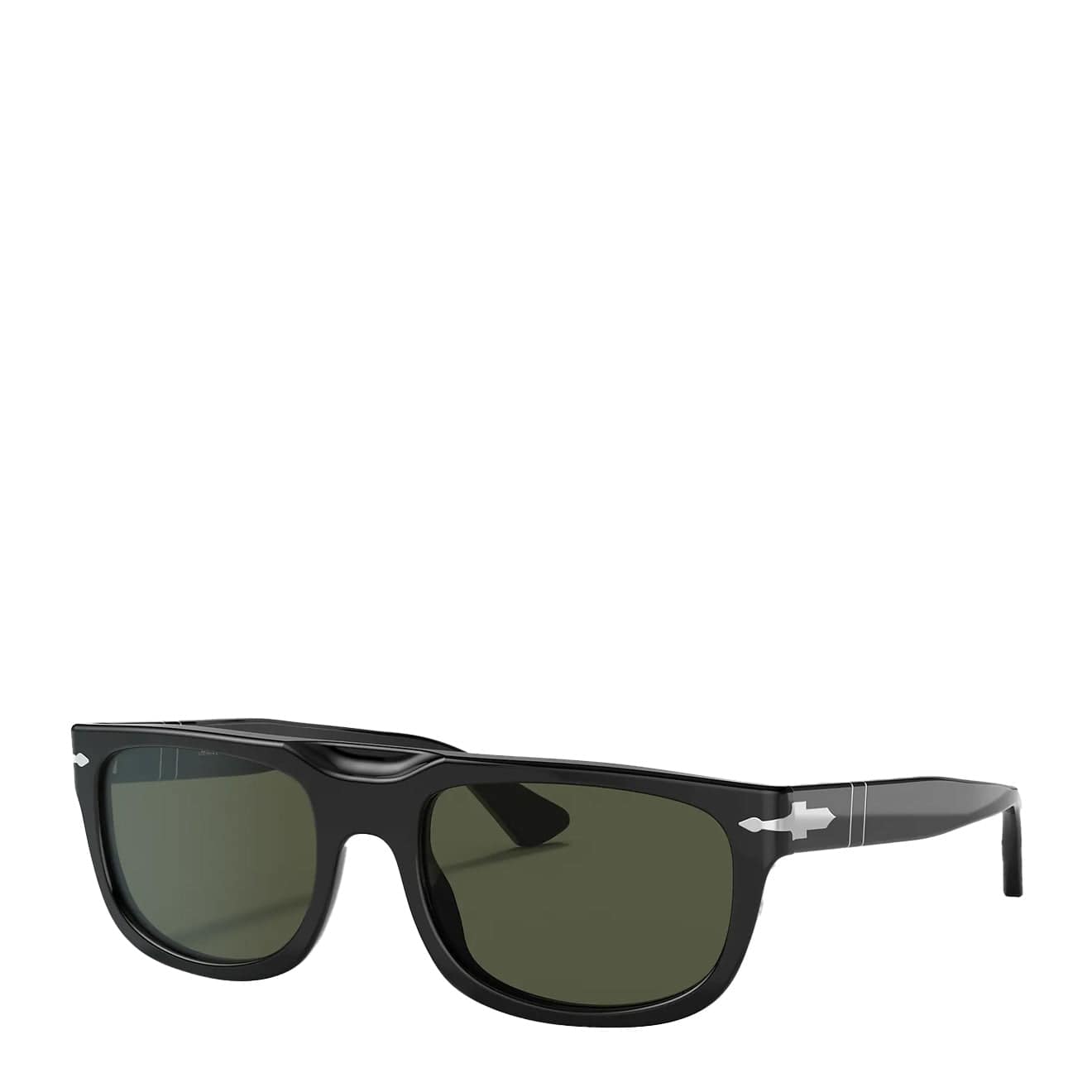 Persol 0PO3271S 95/31 55 Sunglasses Black / Green Persol