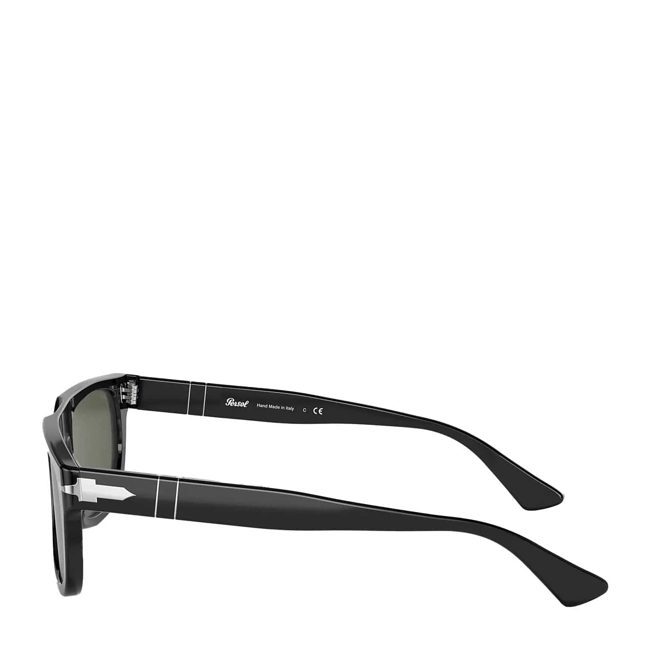 Persol 0PO3271S 95/31 55 Sunglasses Black / Green Persol