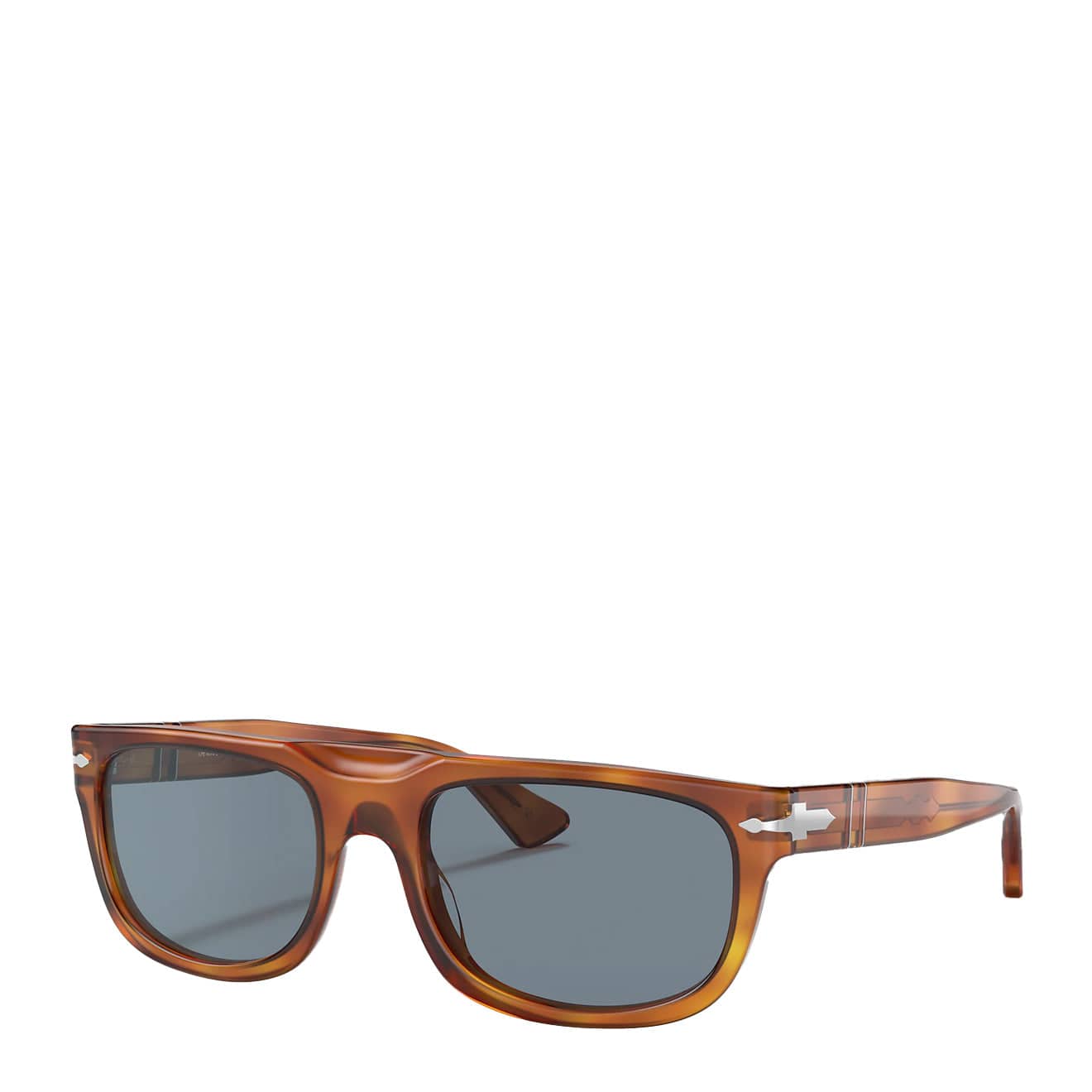 Persol 0PO3271S 96/56 55 Sunglasses Terra Di Siena / Light Blue Persol