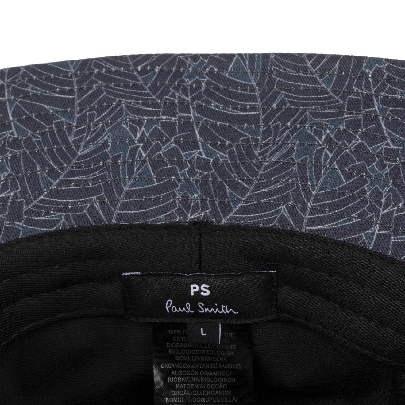 Paul Smith Bucket Hat Print Navy Paul Smith