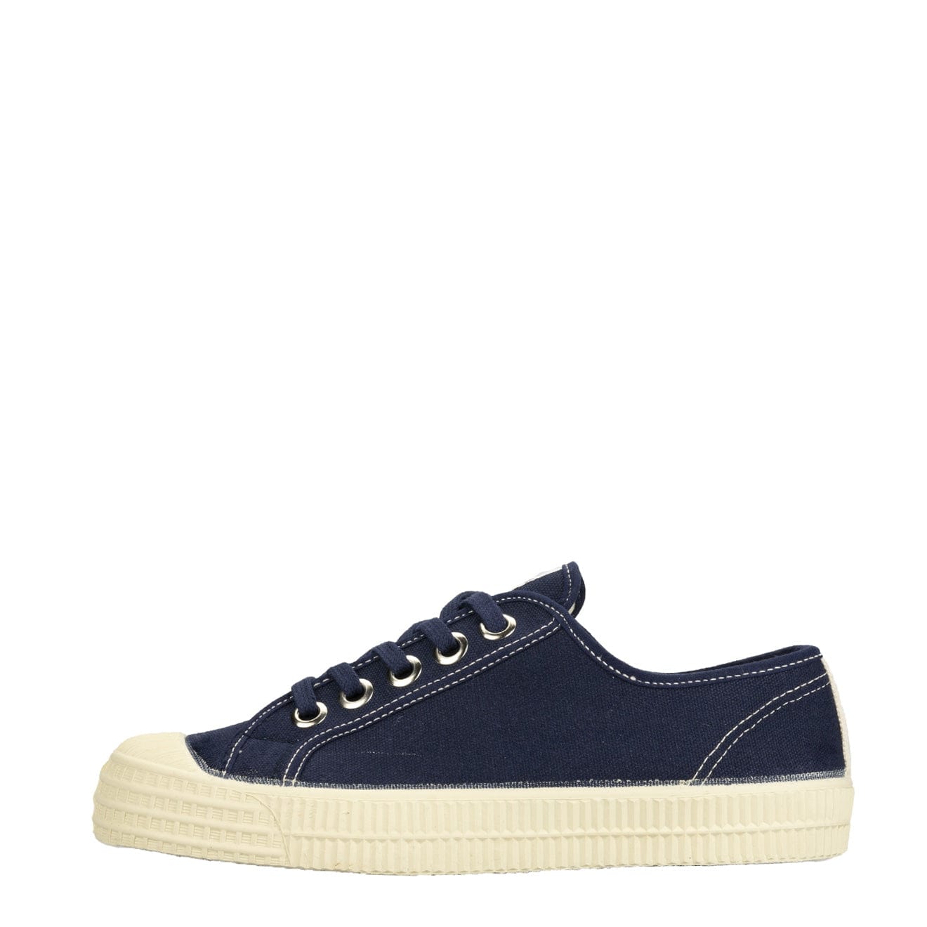 Novesta Star Master Contrast Stitching Trainer Navy / Beige / Ecru - Parasol Store