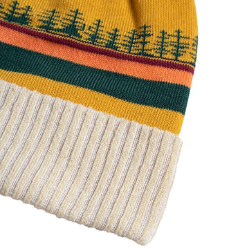 United by Blue Sunrise Mountain Pom Beanie Marigold United by Blue