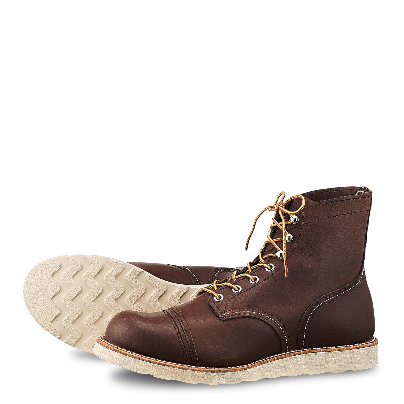 Red Wing Iron Ranger Traction Tred Boot Amber Harness Red Wing