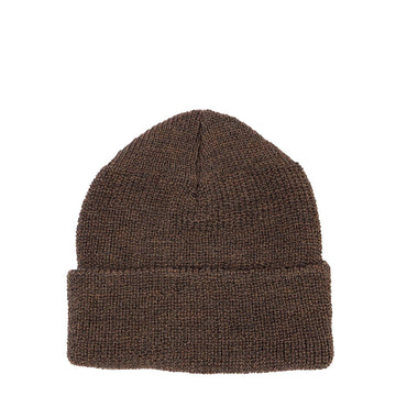 Red Wing Merino Wool Beanie Hat Brown Heather Red Wing