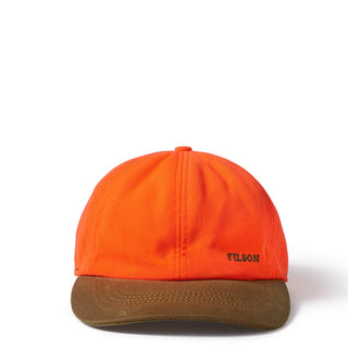 Filson Insulated Blaze / Tin Cloth Cap Desert Tan / Blaze Orange Filson