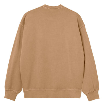 Carhartt WIP Nelson Sweat Dusty H Brown Carhartt WIP