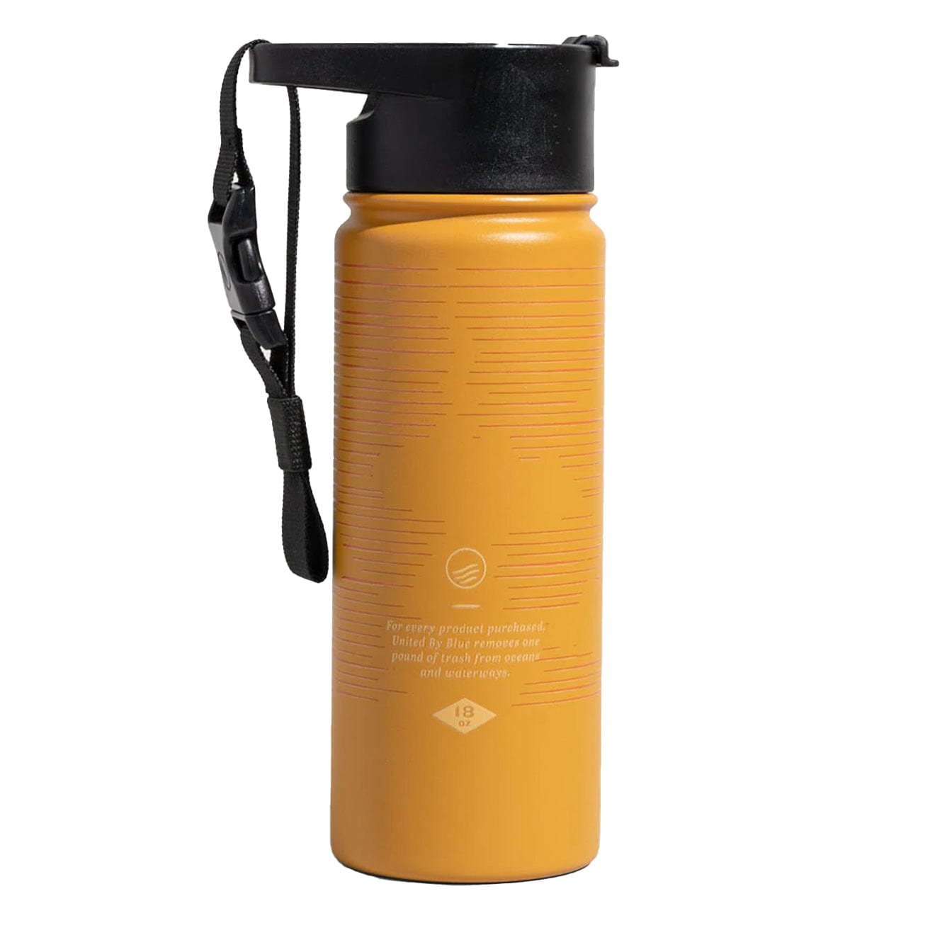 United by Blue 18oz Insulated Travel Mug Caramel Horizon United by Blue