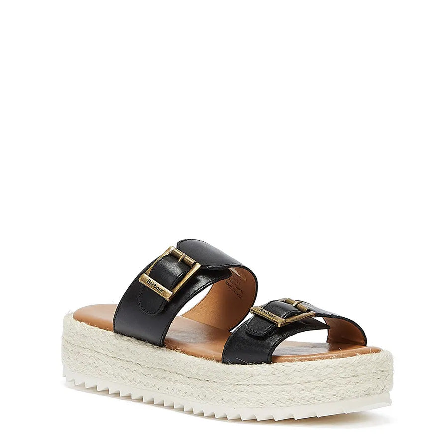Barbour Womens Amelda Sandal Black Barbour