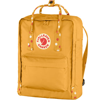 Fjallraven Kanken Classic Backpack Ochre / Confetti Pattern Fjallraven Kanken Bags