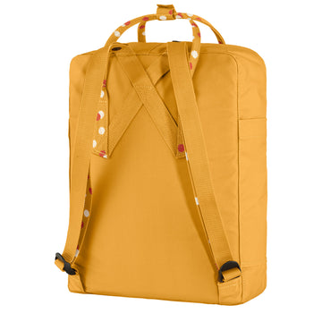 Fjallraven Kanken Classic Backpack Ochre / Confetti Pattern Fjallraven Kanken Bags