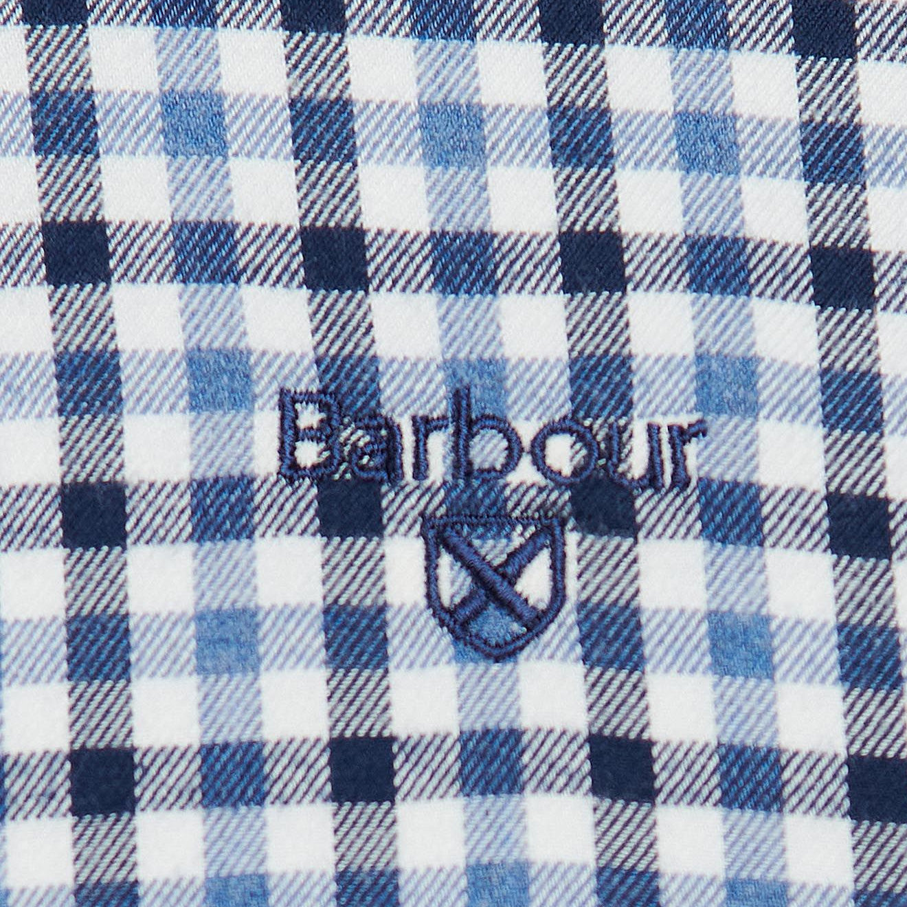Barbour Finkle Tailored Fit Shirt Navy Barbour