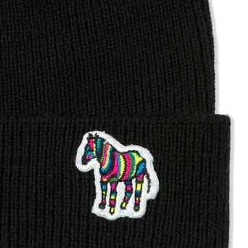 Paul Smith Zebra Beanie Black Paul Smith