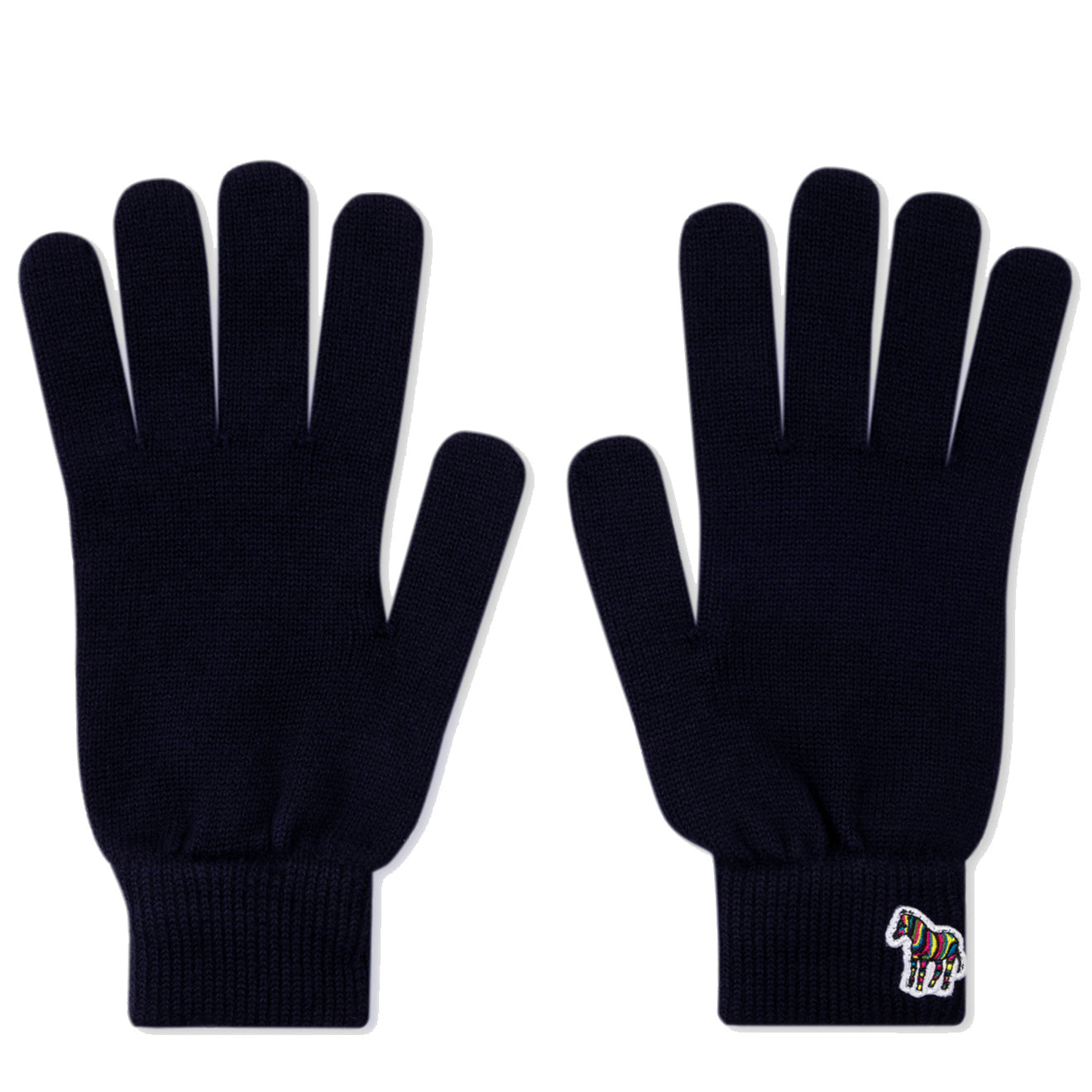 Paul Smith Zebra Logo Gloves Navy Paul Smith