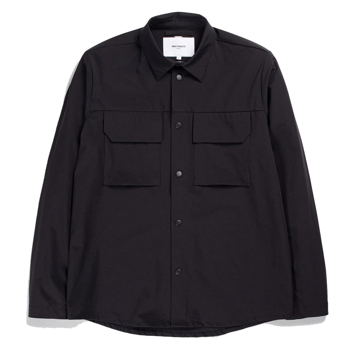 Norse Projects Jens Travel Light Shirt Black Norse Projects