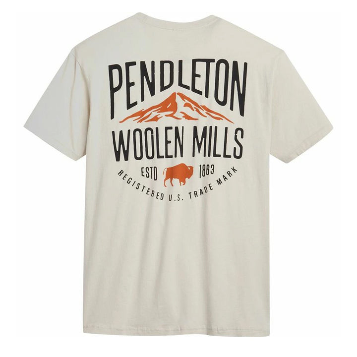 Pendleton Oversized Logo Graphic Tee Sand / Black Pendleton