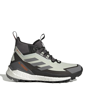 Adidas Terrex Free Hiker 2 Gore-Tex Hiking Shoes Linen Green / Grey Three / Impact Orange Adidas Terrex