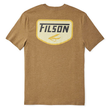 Filson Buckshot Fly Fish T-Shirt Olive / Drab Heather Filson