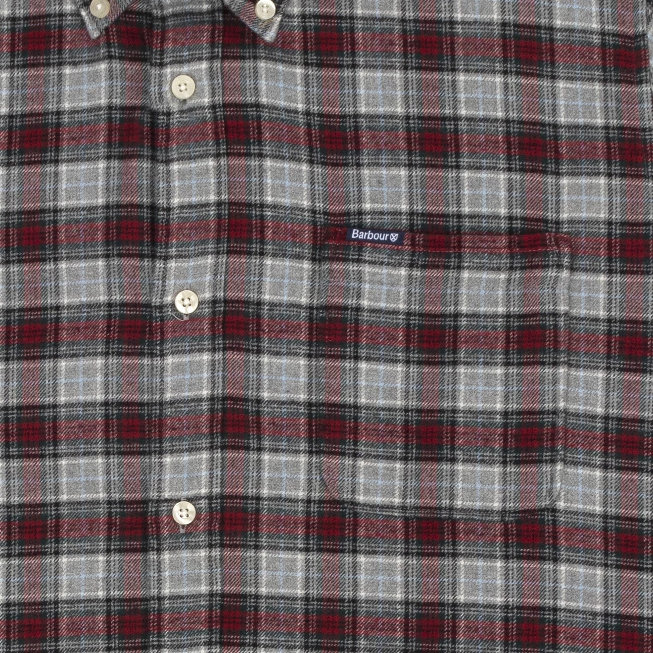 Barbour Alderton Tailored Shirt Grey Marl Barbour