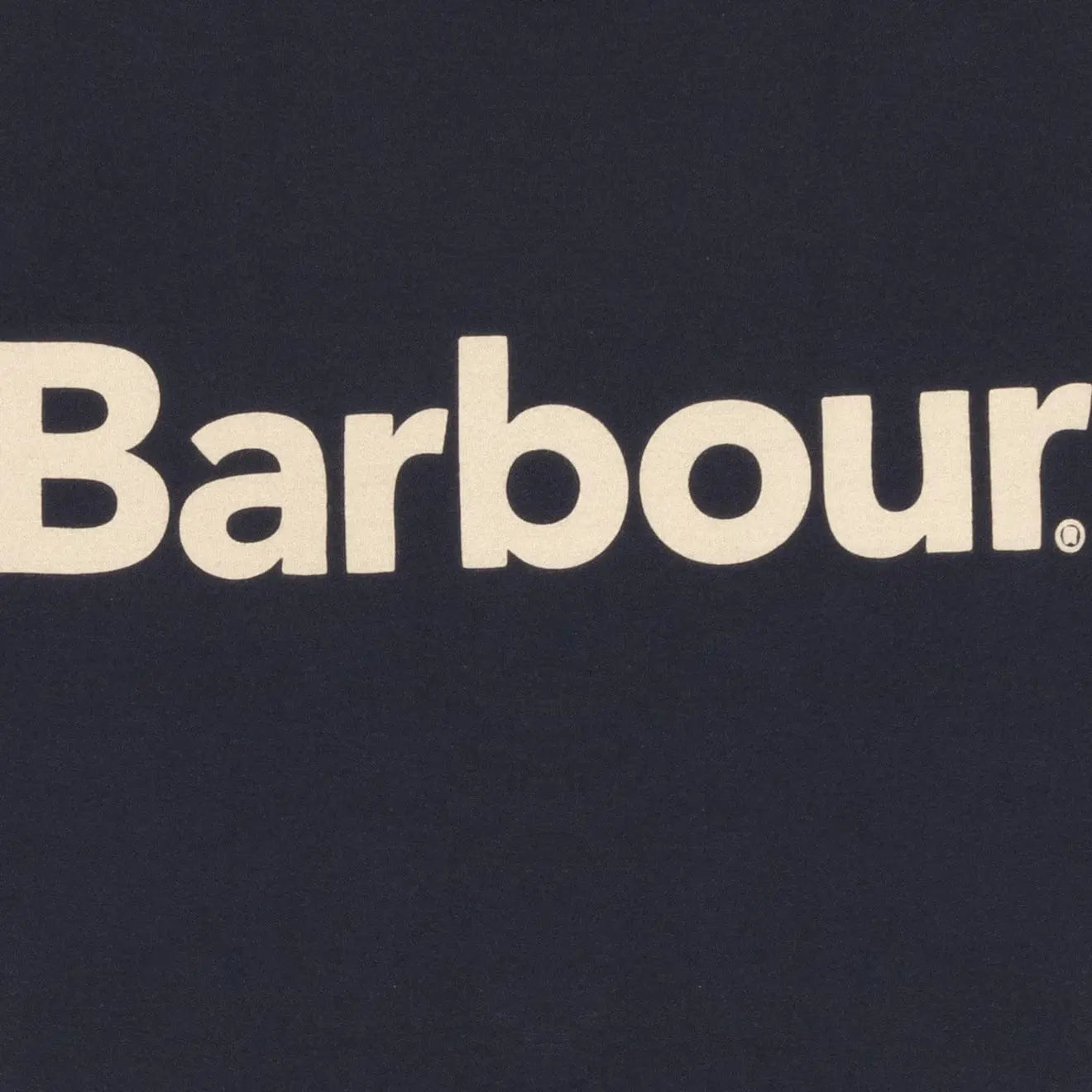 Barbour Logo T-Shirt New Navy Barbour