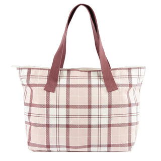 Barbour Printed Shopper Dewberry Tartan Barbour