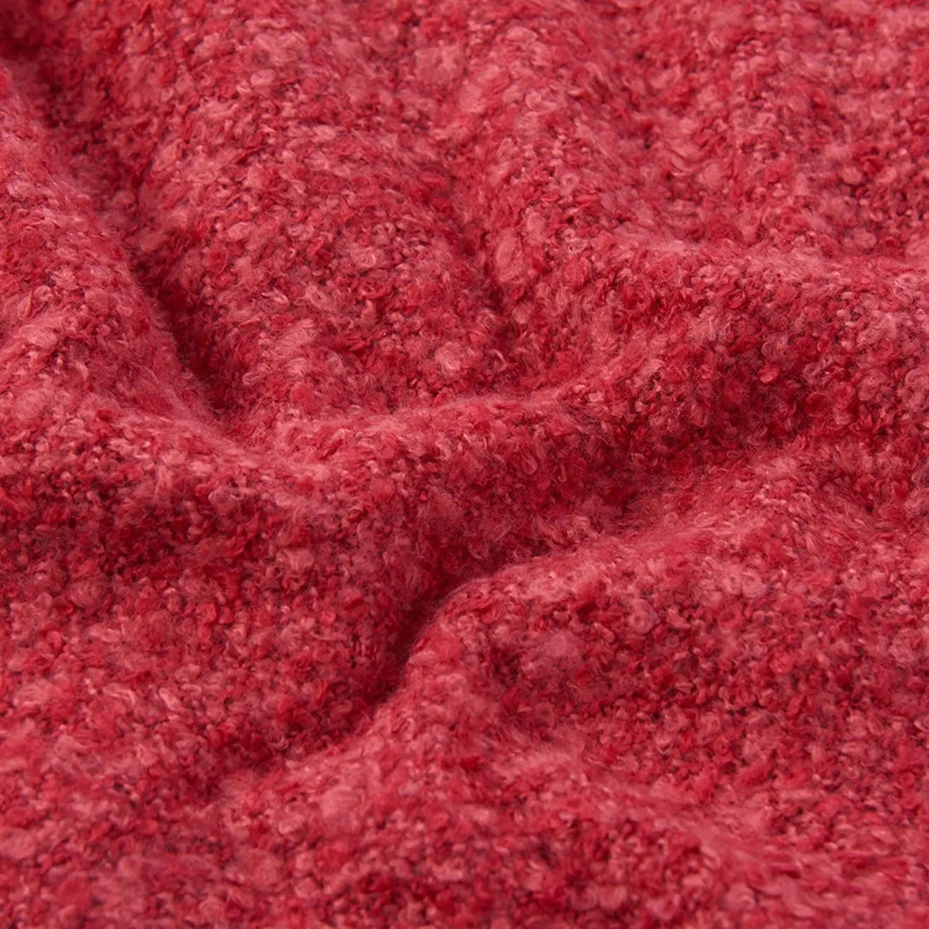 Barbour Womens Megan Boucle Wrap Claret Barbour