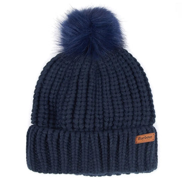 Barbour Womens Saltburn Beanie Navy Barbour