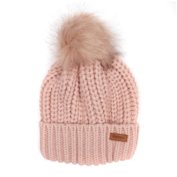 Barbour Womens Saltburn Beanie Pink Barbour