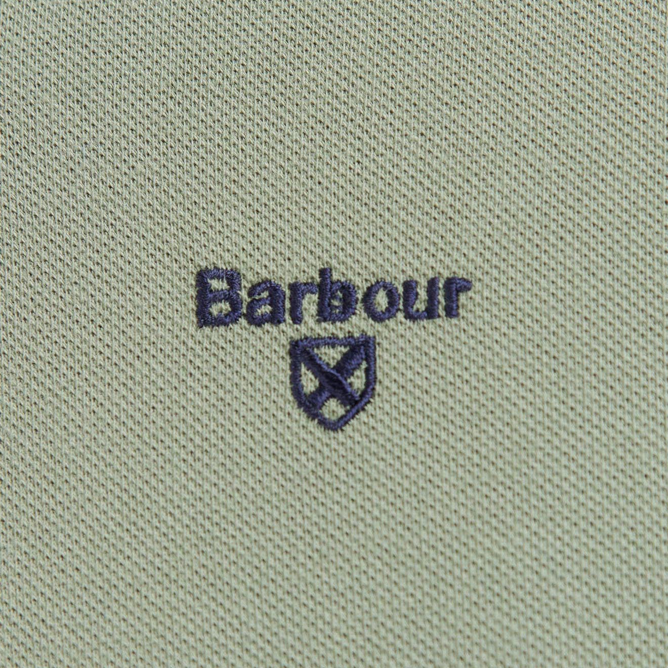 Barbour Easington Polo Agave Green Barbour
