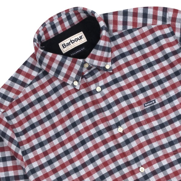 Barbour Roth Tailored Shirt Grey Marl Barbour