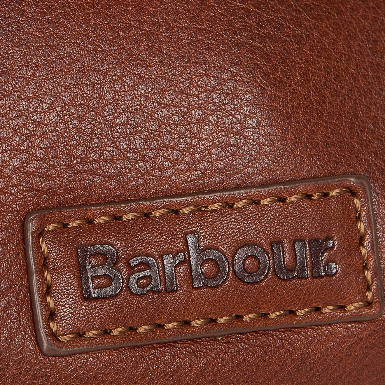 Barbour Womens Laire Leather Saddle Bag Brown Barbour