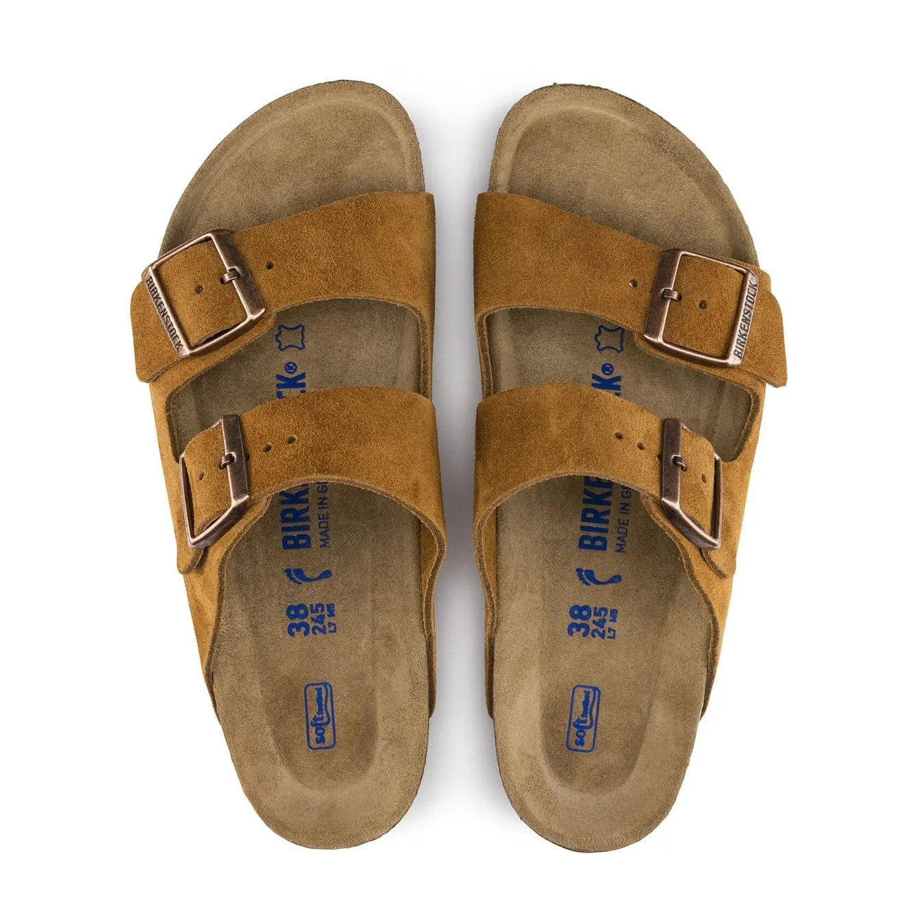 Birkenstock Womens Arizona SFB Narrow Sandal Mink Birkenstock