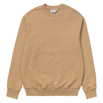 Carhartt WIP Mosby Script Sweat Dusty H Brown Carhartt WIP