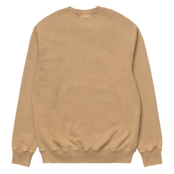 Carhartt WIP Mosby Script Sweat Dusty H Brown Carhartt WIP