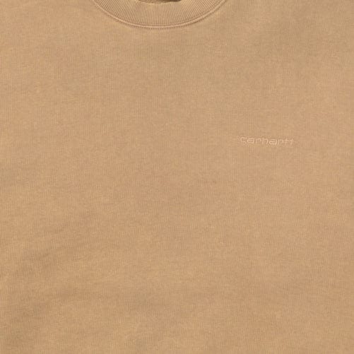 Carhartt WIP Mosby Script Sweat Dusty H Brown Carhartt WIP