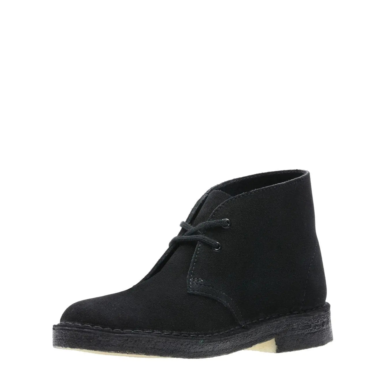 Clarks Originals Womens Desert Boot Black Suede Clarks Originals