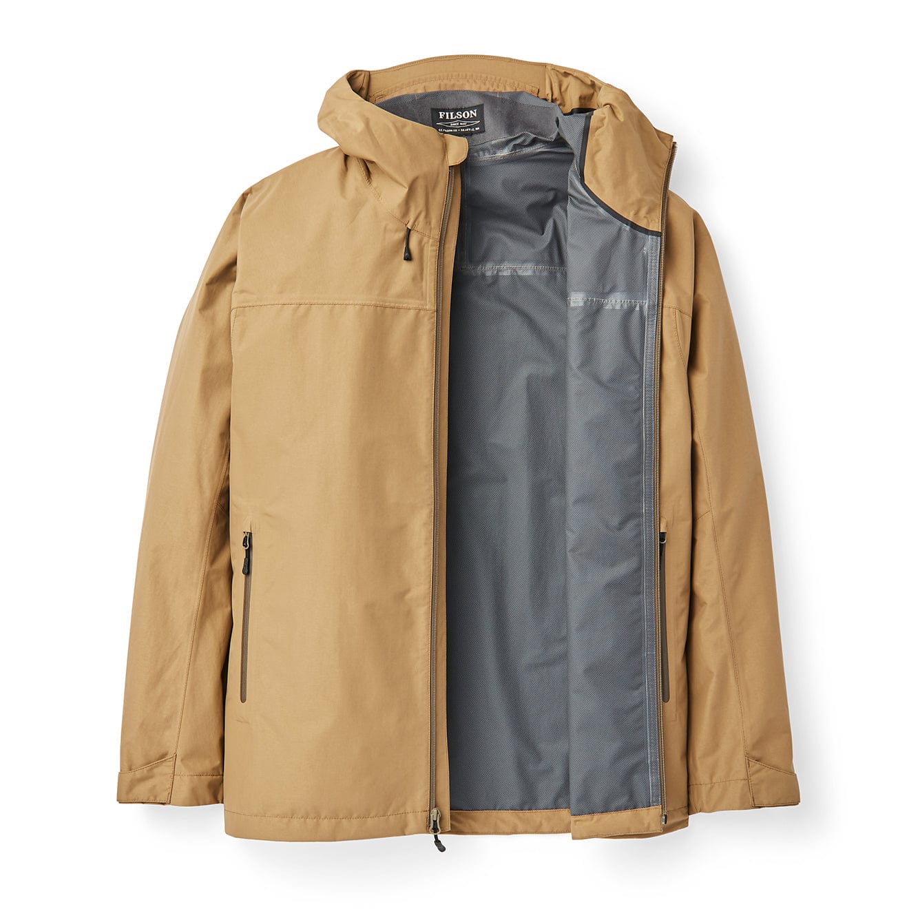 Filson Swiftwater Rain Jacket Dark Tan Filson