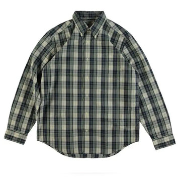 Filson Sutter Sport Shirt Off White/Blue/Green Filson
