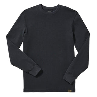Filson Waffle Knit Thermal Crew Neck L/S Top Navy - Parasol Store