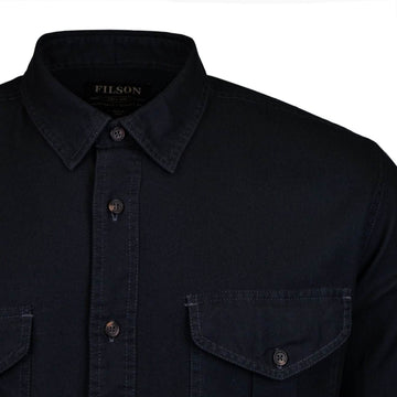 Filson Lightweight Alaskan Guide Shirt Midnight Navy Filson
