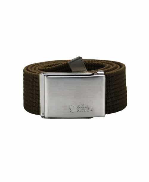 Fjallraven Canvas Belt Dark Olive Fjallraven