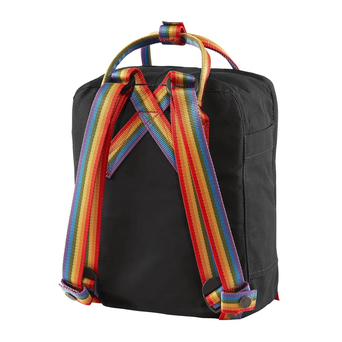 Fjallraven Kanken Rainbow Mini Black Rainbow Pattern Fjallraven Kanken Bags