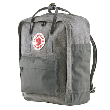Fjallraven Kanken Re-Wool Granite Grey Fjallraven Kanken Bags