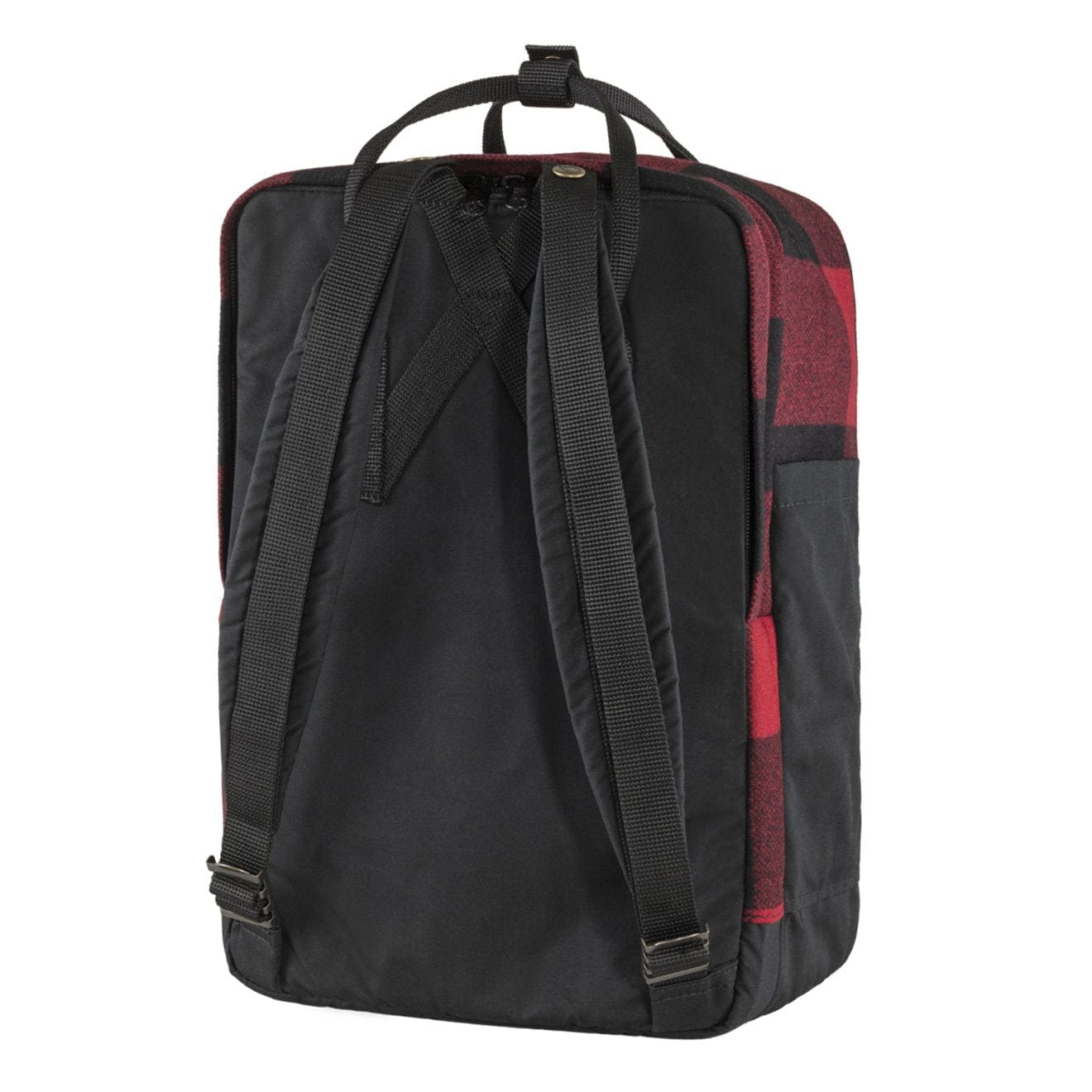 Fjallraven Kanken Re-Wool Laptop 15 Red / Black Fjallraven Kanken Bags