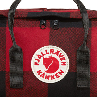 Fjallraven Kanken Re-Wool Red / Black Fjallraven Kanken Bags