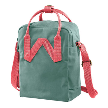 Fjallraven Kanken Sling Cross Body Bag Frost Green / Peach Pink Fjallraven Kanken Bags